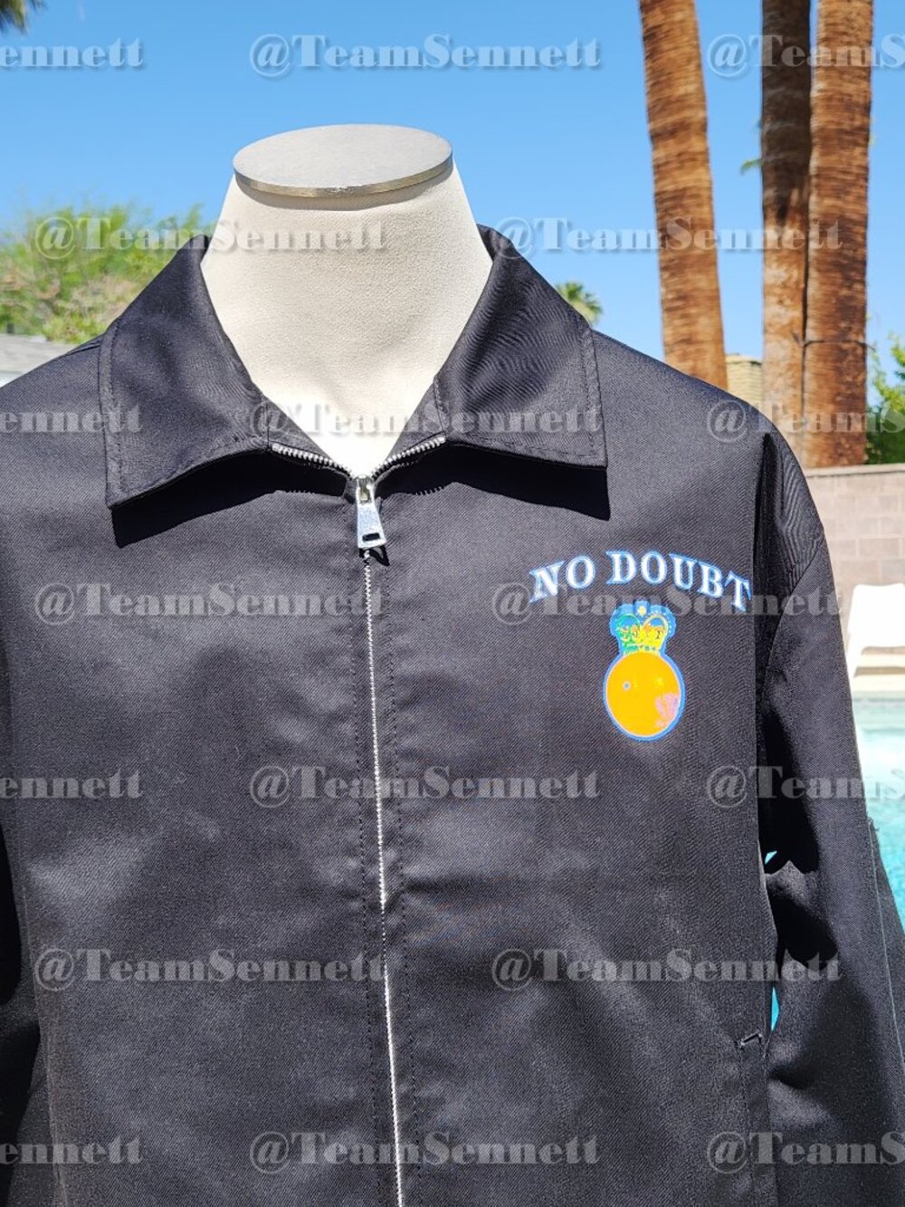 No Doubt Work Jacket // Black Zip Front Twill // Las Vegas Residency 2026
